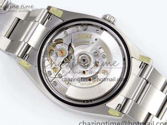 Perpetual Clean 36mm 1:1 Best Oyster Edition VR3230 Steel Silver Dial 126000 Bracelet on SS 904L 0519